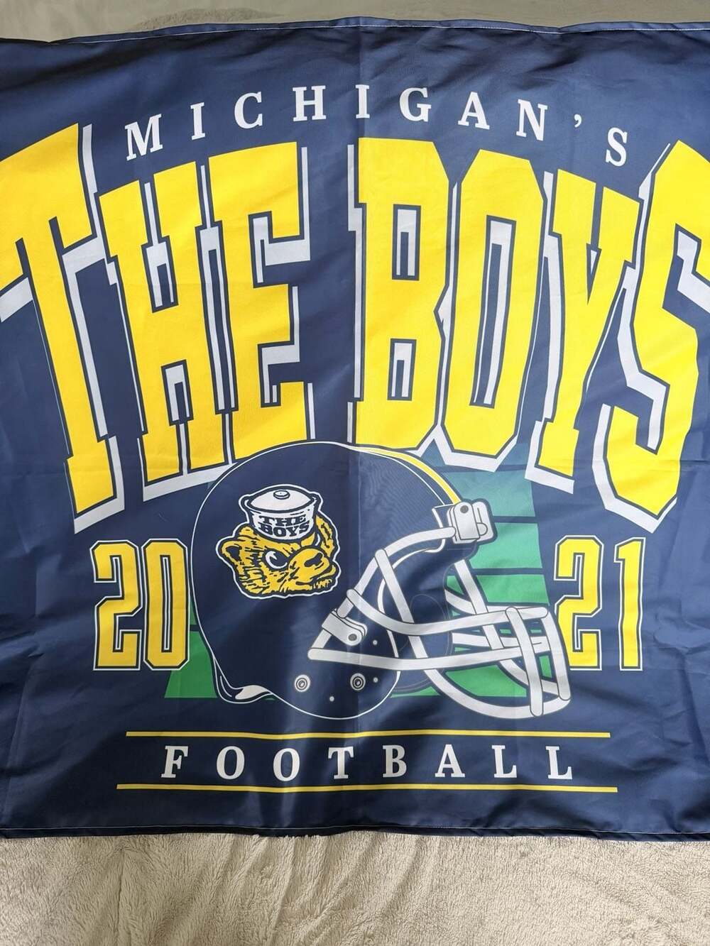 Barstool Sports Michigan's The Boys 2021 Football Banner 35x54